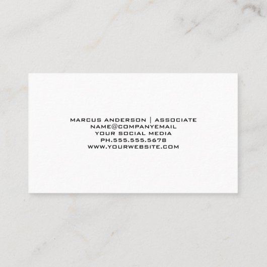 丸鋸盤 | 木板 名刺 (裏面)