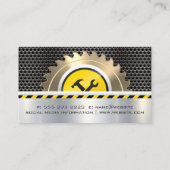 丸鋸盤 |金属グリル |ハードウェアツール 名刺 (裏面)