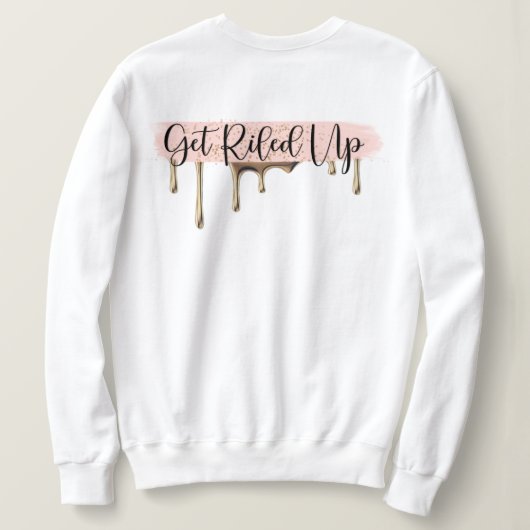 丸首のスエットシャツ スウェットシャツ (デザイン裏面)