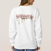 丸首のスエットシャツ スウェットシャツ (裏面)