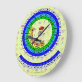 丸骨膜表 ラージ壁時計 (傾斜)