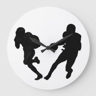 丸(大)壁時計用のサッカーイメージ ラージ壁時計