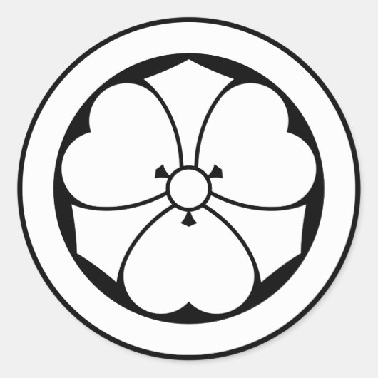 丸W ラウンドシール (正面)