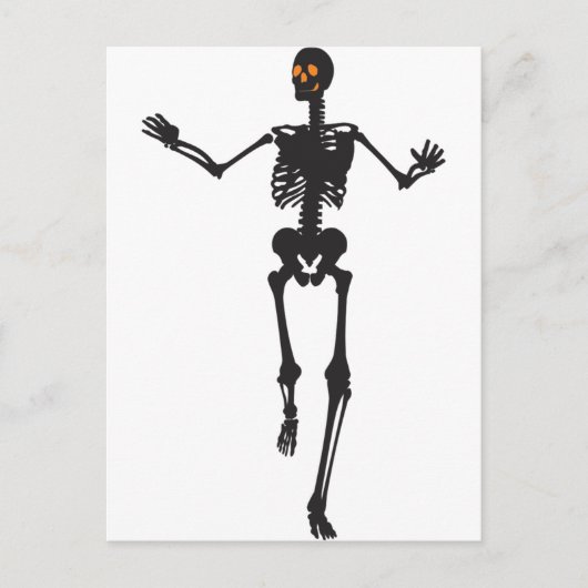 丹前スケルトン ポストカード (正面)