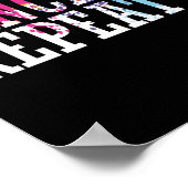 丹前食べ「Sleep Dance Repeat」 ポスター (角)