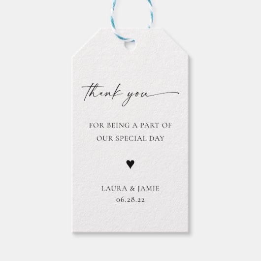 丹屋 |結婚式の引き出物ラベル ギフトタグ (正面)