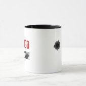 丹後スッカ!弾丸穴付き戦い マグカップ (中央)