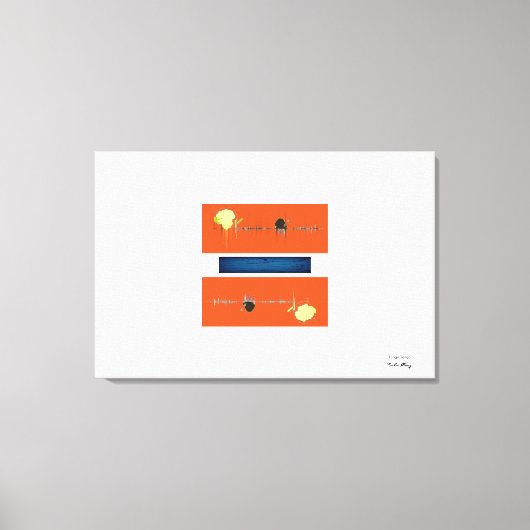 丹後丹後 キャンバスプリント (正面)