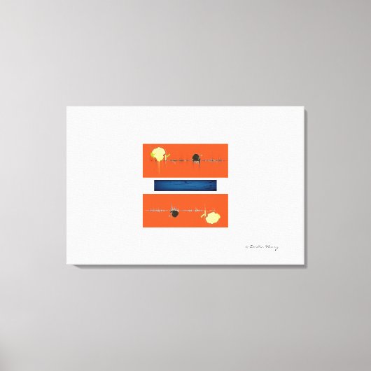 丹後丹後 キャンバスプリント (正面)