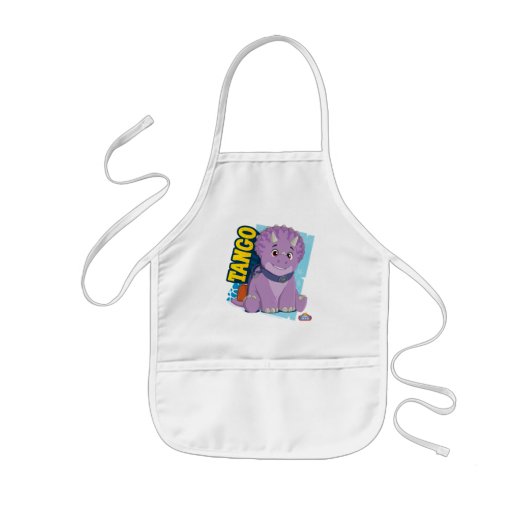 丹後 | ディノランチ 子供用エプロン (正面)