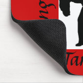 丹後！社交ダンスダンスカップルマウスパッド – 赤 マウスパッド (コーナー)