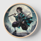 丹白壁時計 壁時計 (正面)