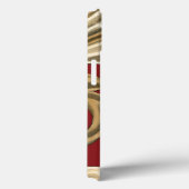 丹葉エレガントの植物モチーフ Case-Mate iPhoneケース (裏面 / 右)