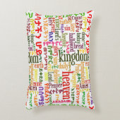 主የባ祈りの言葉አች アクセントクッション (正面(垂直))