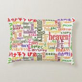 主የባ祈りの言葉አች アクセントクッション (裏面)
