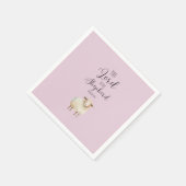 主お洒落は私の羊飼いの詩篇23:1 スタンダードカクテルナプキン (角)