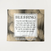 主があなたを祝福してください ヌンバーズ 6:24-26 教会 タペストリー (正面(横))