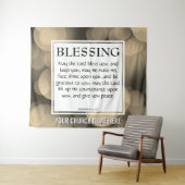 主があなたを祝福してください ヌンバーズ 6:24-26 教会 タペストリー (インサイチュ(横))