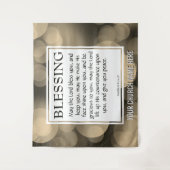 主があなたを祝福してください ヌンバーズ 6:24-26 教会 タペストリー (正面)