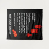 主があなたを祝福してください ヌンベル6章 クリスマス 教会 タペストリー (正面(横))