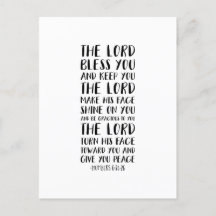 主があなたを祝福し、あなたを守られますように。民数記6:24-26