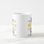 主がすべての歩みを導かれる 感動的な聖句 コーヒーマグカップ (中央)