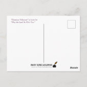 主がカトリック教徒と共におられるかもしれない ポストカード (裏面)