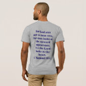 主がハートを見る Tシャツ (裏面フル)