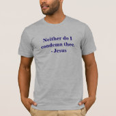 主がハートを見る Tシャツ (正面)