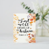 主が私の闇を照らし出す ポストカード (スタンド正面)