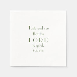 主が良いことを味わい見る | Cookieの交換 スタンダードカクテルナプキン