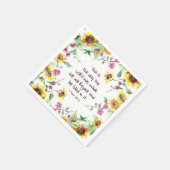 主が詩篇118:24を作った日 スタンダードカクテルナプキン (角)