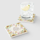 主が詩篇118:24を作った日 ストーンコースター (横)