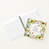 主が詩篇118:24を作った日 ノートブック (内部)