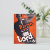 主たばこドイツのヴィンテージのポスターを復元 ポストカード (スタンド正面)