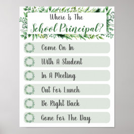 主たる事務所の玄関の標識はどこだ ポスター