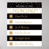 主たる事務所の玄関の標識はどこだ ポスター (正面)