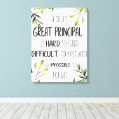 主たる感謝のギフト主たる事務所の装飾 キャンバスプリント (インサイチュ (ウッドフロア))