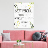 主たる感謝のギフト主たる事務所の装飾 キャンバスプリント (インサイチュ (リビング))