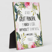 主たる感謝のギフト主たる事務所の装飾 フォトプラーク (側面)