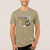 主だけがキリスト教の羅針盤 トライブレンドTシャツ (正面)