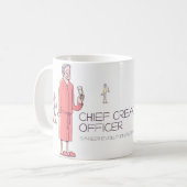 主で創造的な役人のマグ コーヒーマグカップ (正面左)