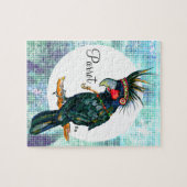 主で黒いオウム ジグソーパズル (横)