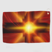 主と救い主イエス・キリスト ゴルフタオル (横)