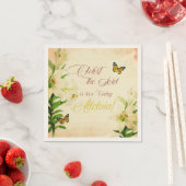 主なるキリストは今日のリスである スタンダードカクテルナプキン (インサイチュ)