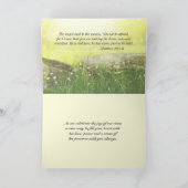 主なるキリストは今日マタイ28:5復活祭 シーズンカード (内部)