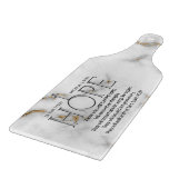 主なる聖なる書物、 経典の祈りの詩イザヤ40:31 カッティングボード (角)