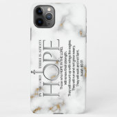 主なる聖なる書物、 経典の祈りの詩イザヤ40:31 iPhoneケース (裏面)