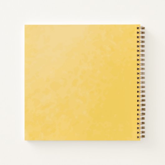 主なる著者日記を信頼せよ ノートブック (裏面)