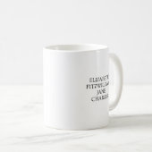 主なキャラクターのプライドと偏見 コーヒーマグカップ (正面右)